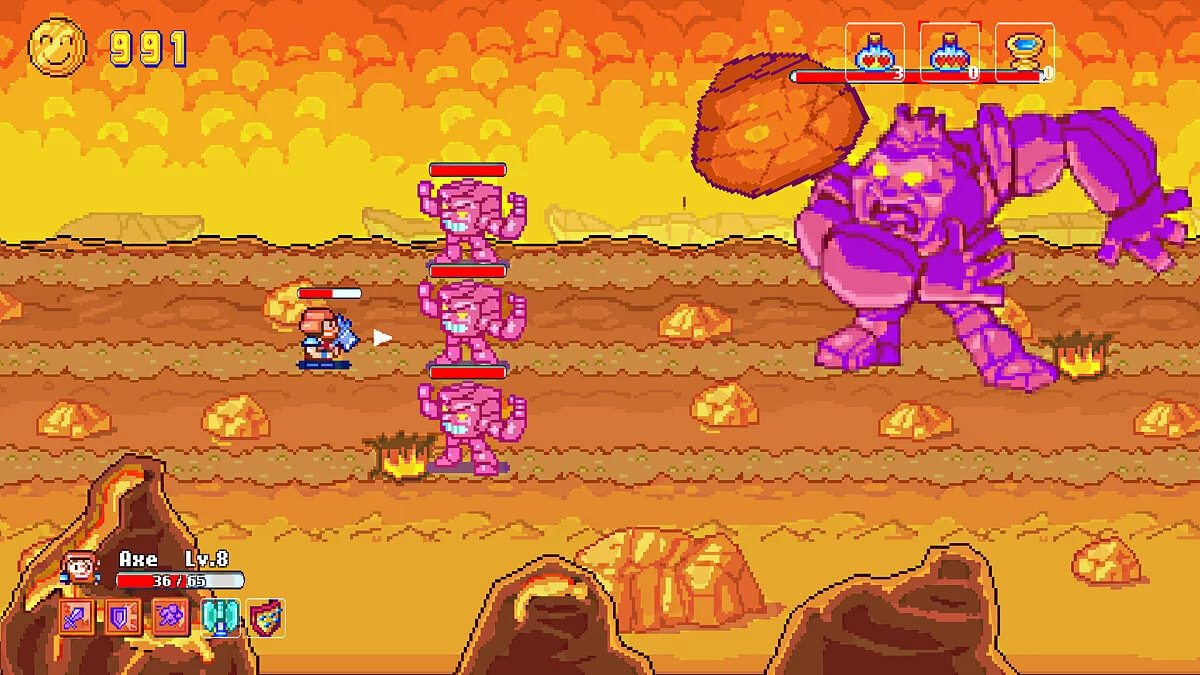 Скриншот из игры Axe, Bow & Staff - 6