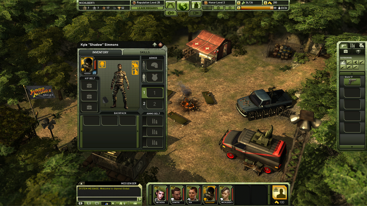 Скриншот из игры Jagged Alliance Online - 51