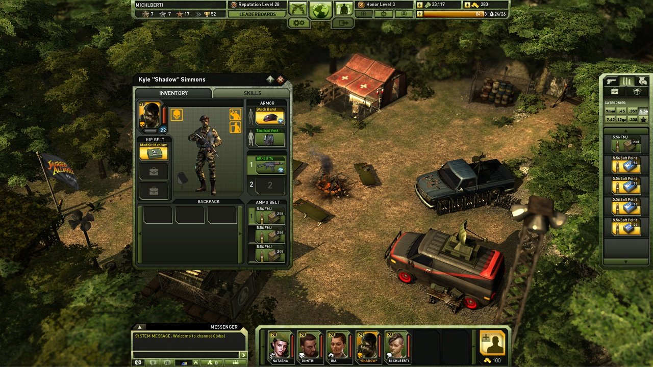 Скриншот из игры Jagged Alliance Online - 74