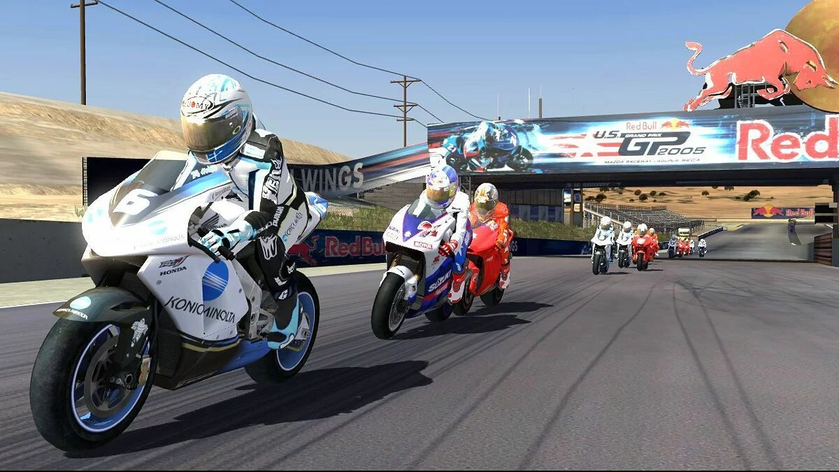 Скриншот из игры MotoGP 06 - 13