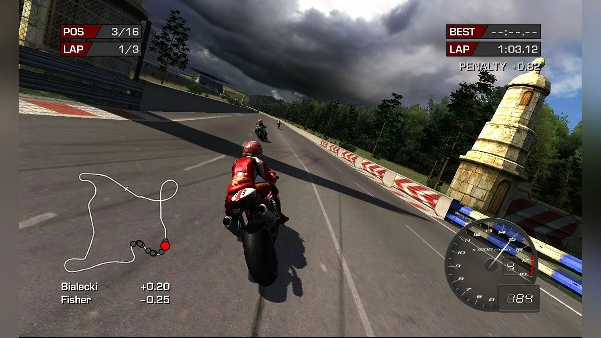 Скриншот из игры MotoGP 06 - 14