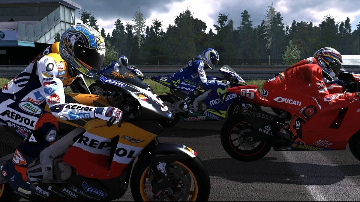 Скриншот из игры MotoGP 06 - 10