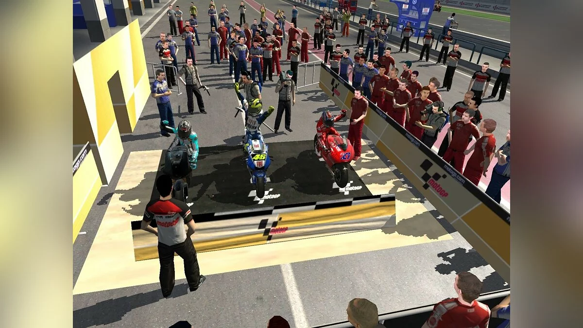 Скриншот из игры MotoGP '07 - 3