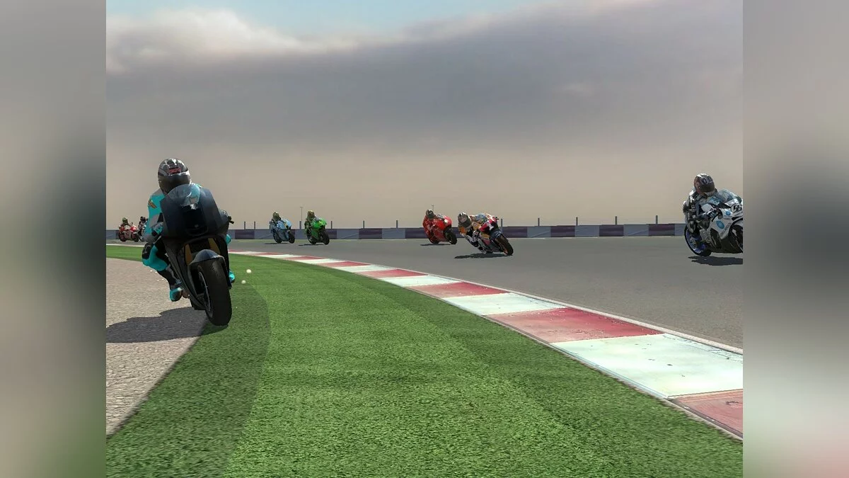 Скриншот из игры MotoGP '07 - 8