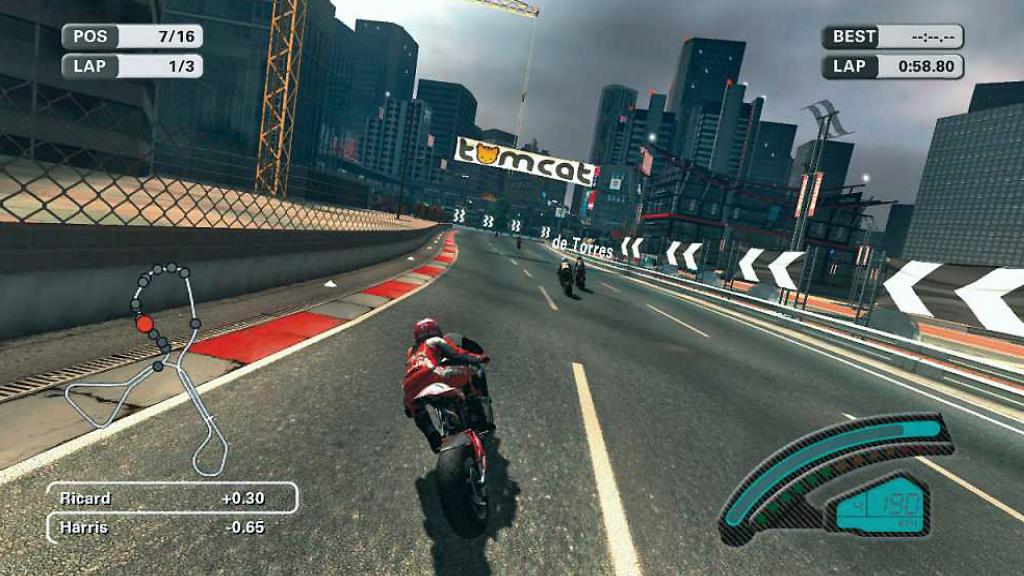 Скриншот из игры MotoGP '07 - 73