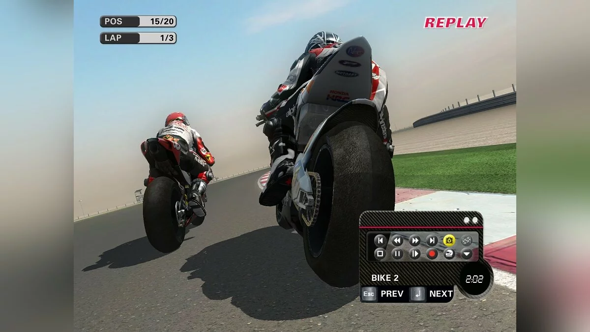 Скриншот из игры MotoGP '07 - 21