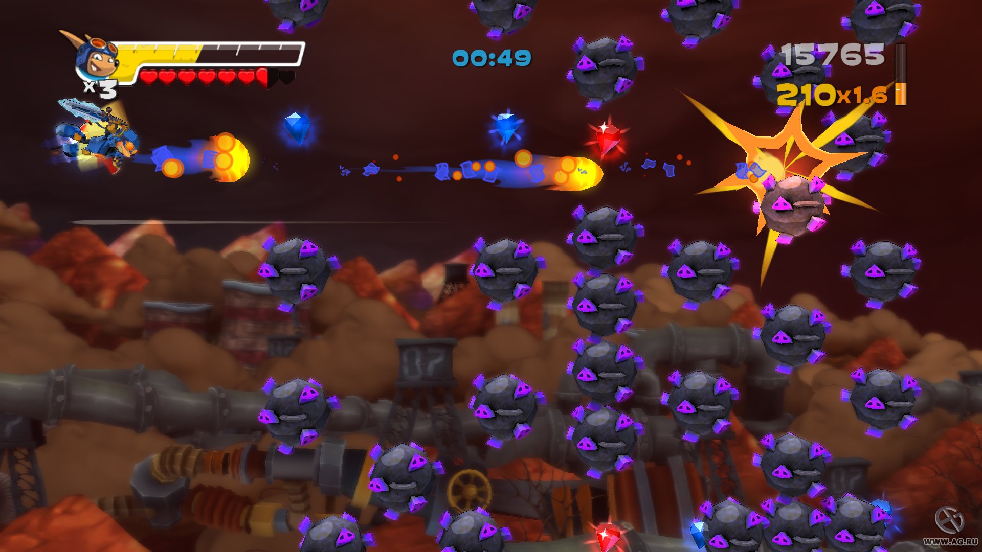 Скриншот из игры Rocket Knight - 9