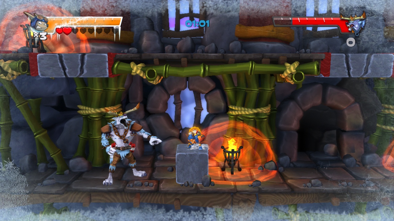 Скриншот из игры Rocket Knight - 98