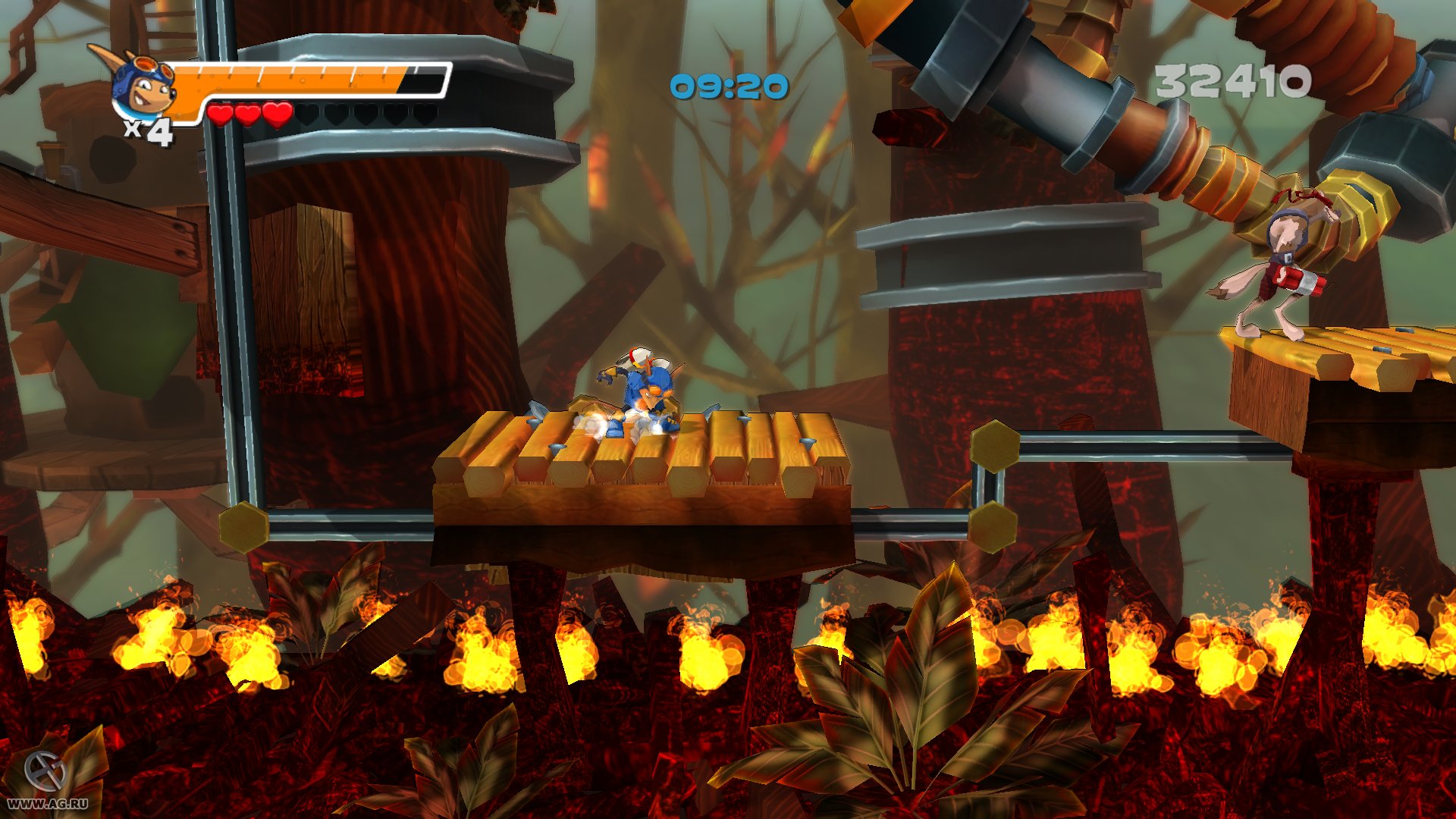 Скриншот из игры Rocket Knight - 93