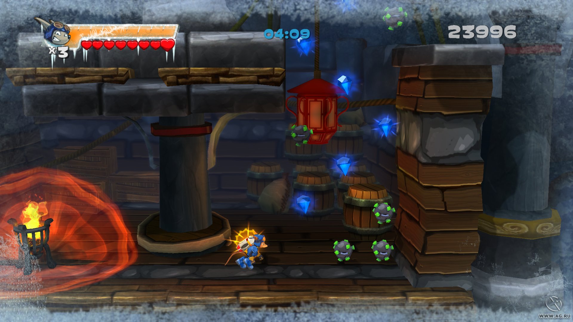 Скриншот из игры Rocket Knight - 8