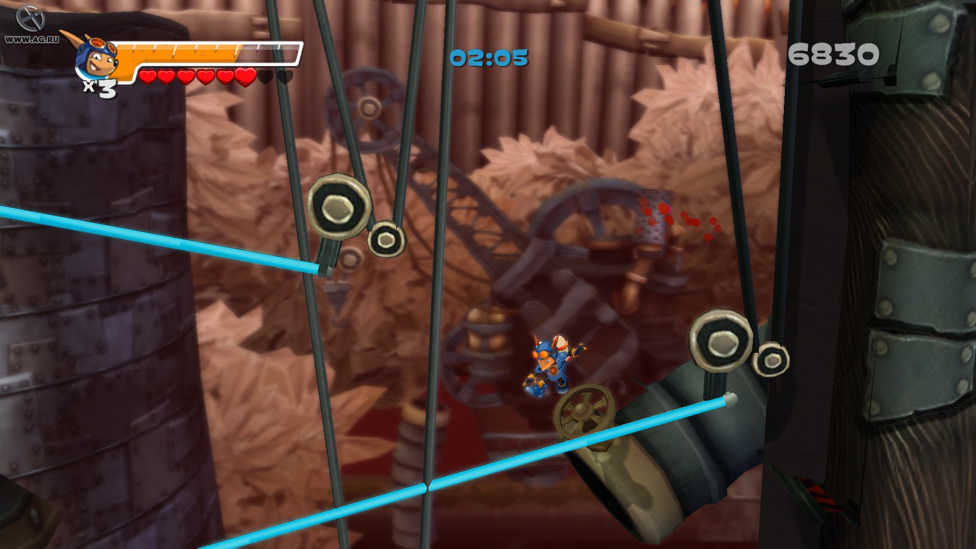 Скриншот из игры Rocket Knight - 20