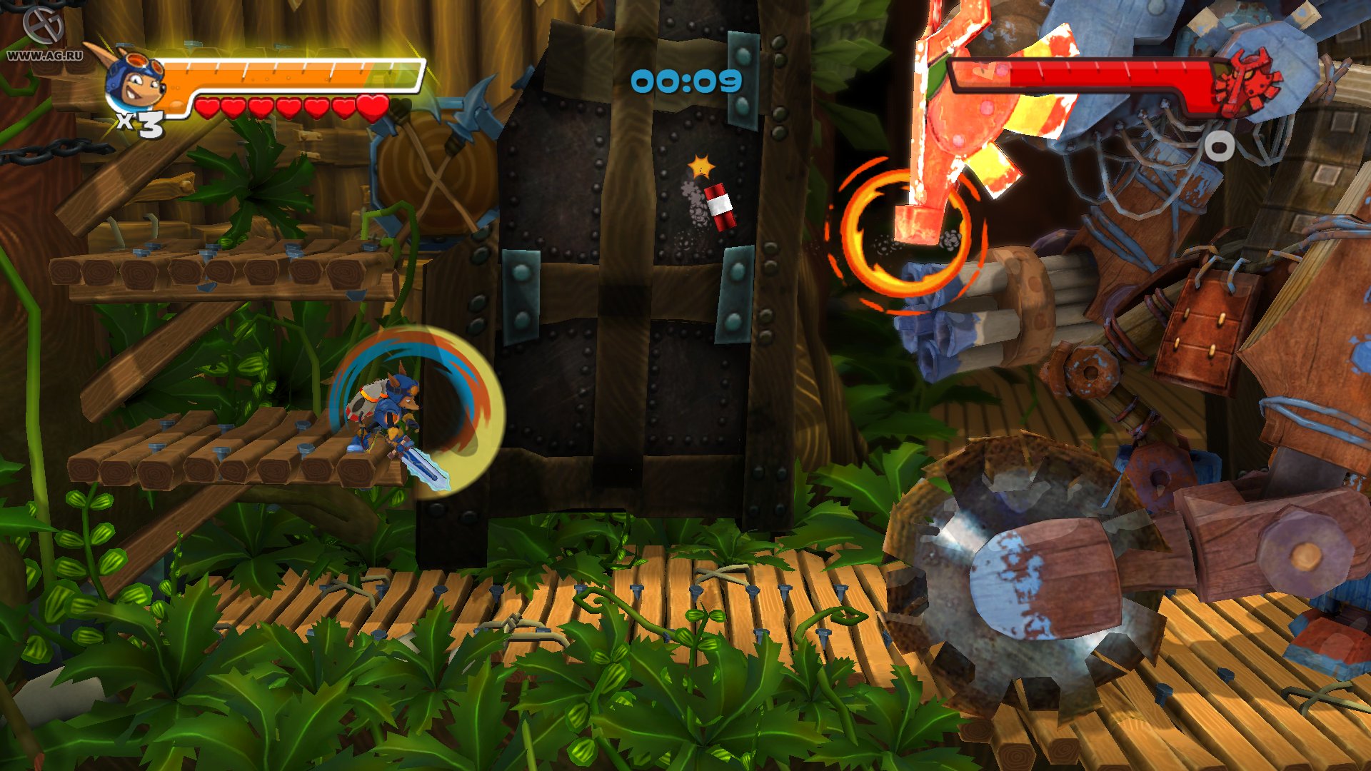 Скриншот из игры Rocket Knight - 99
