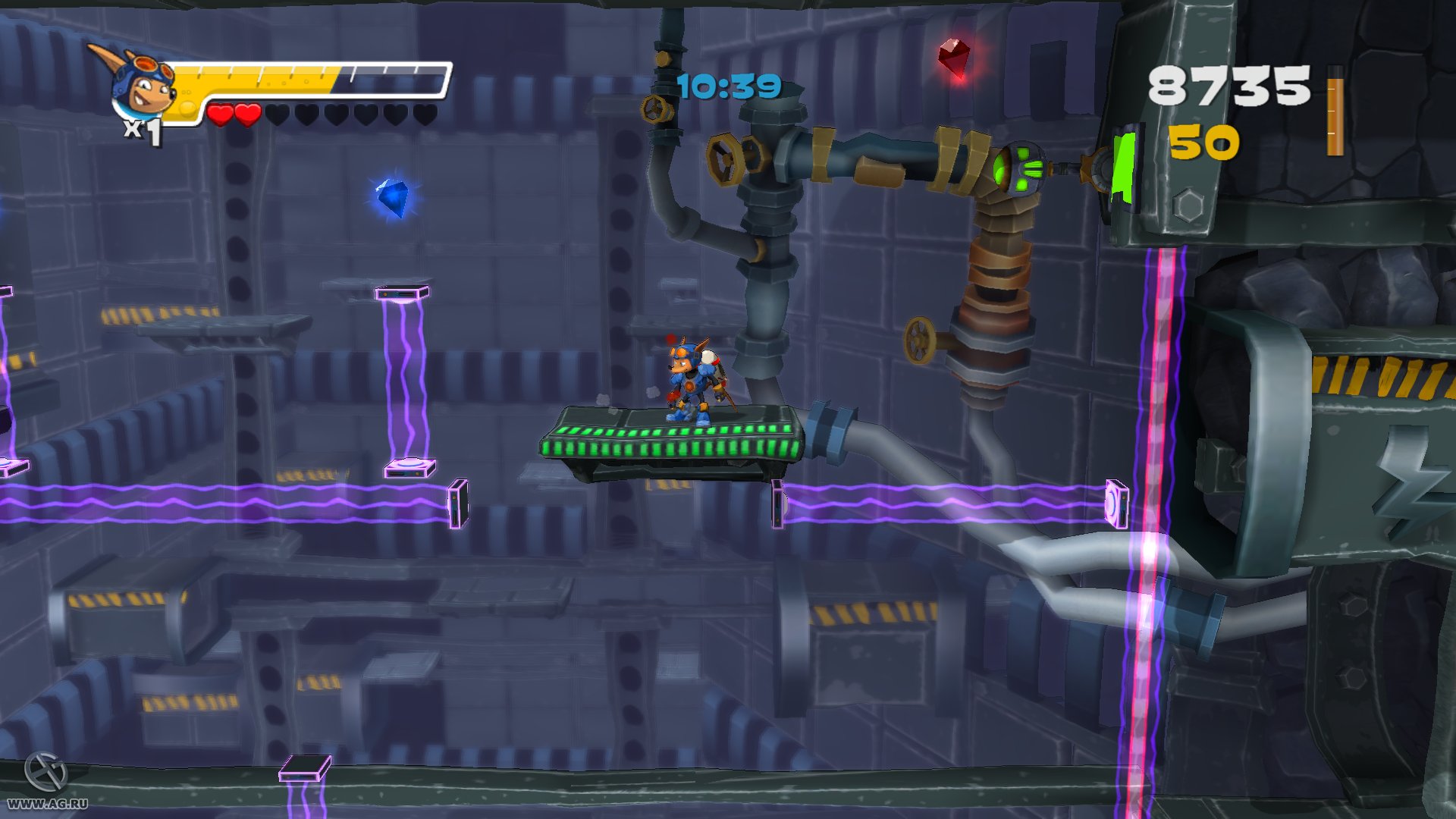 Скриншот из игры Rocket Knight - 100