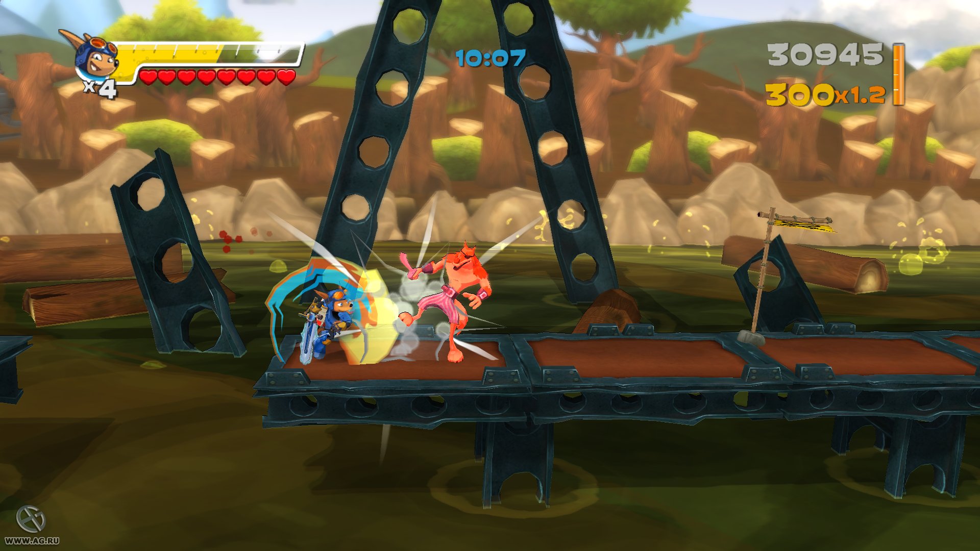 Скриншот из игры Rocket Knight - 119