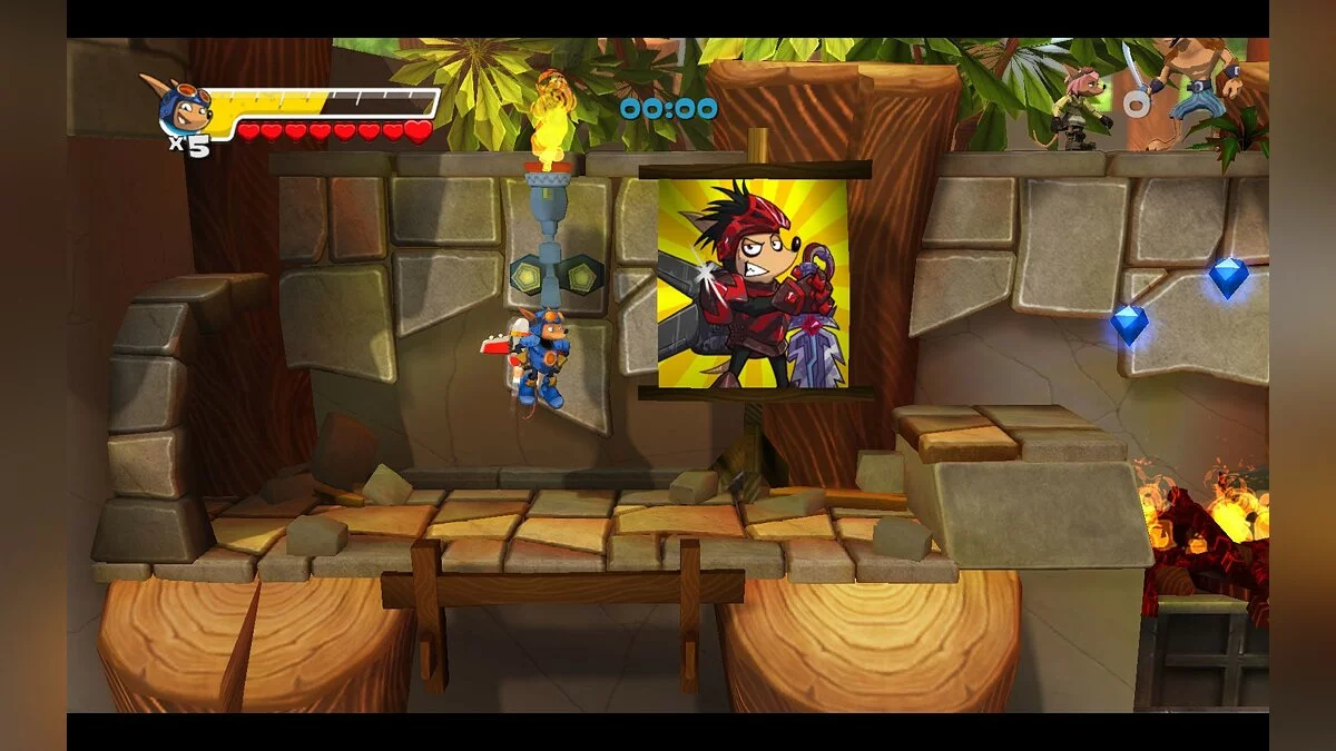 Скриншот из игры Rocket Knight - 7