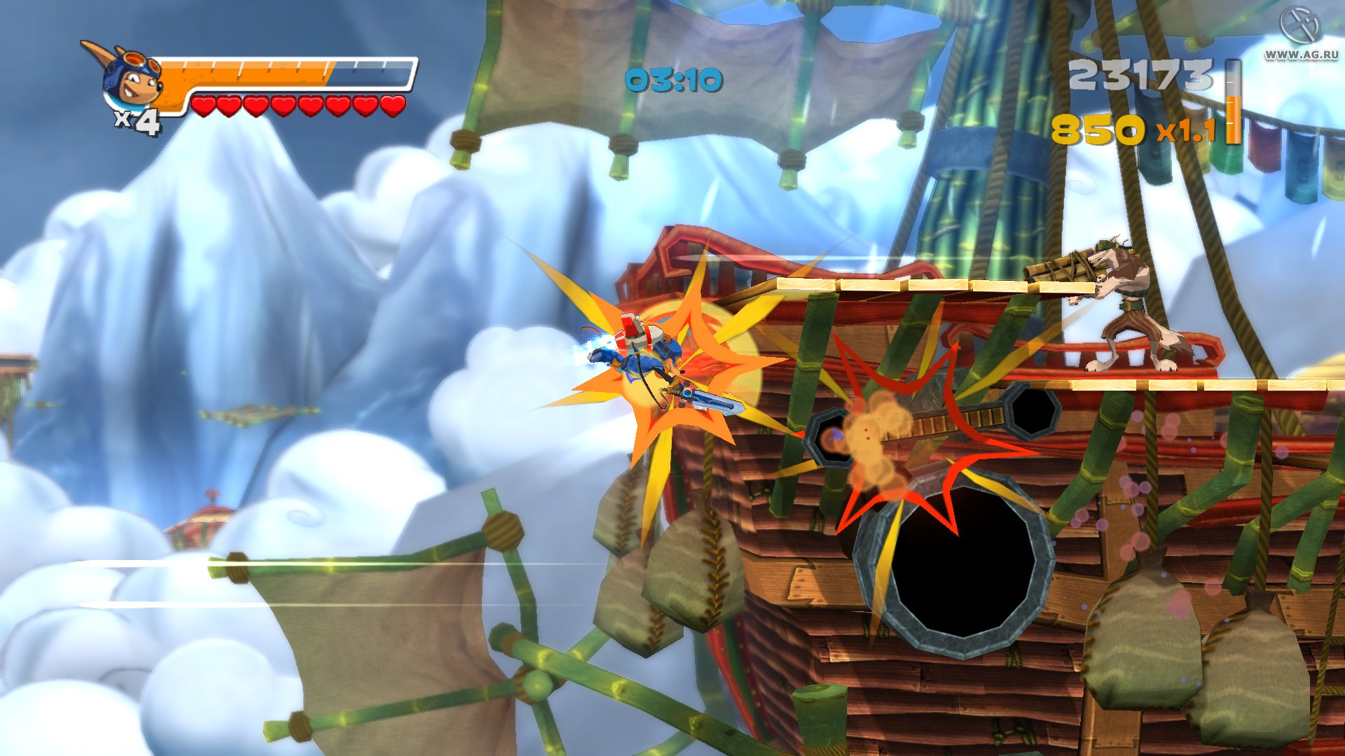 Скриншот из игры Rocket Knight - 104