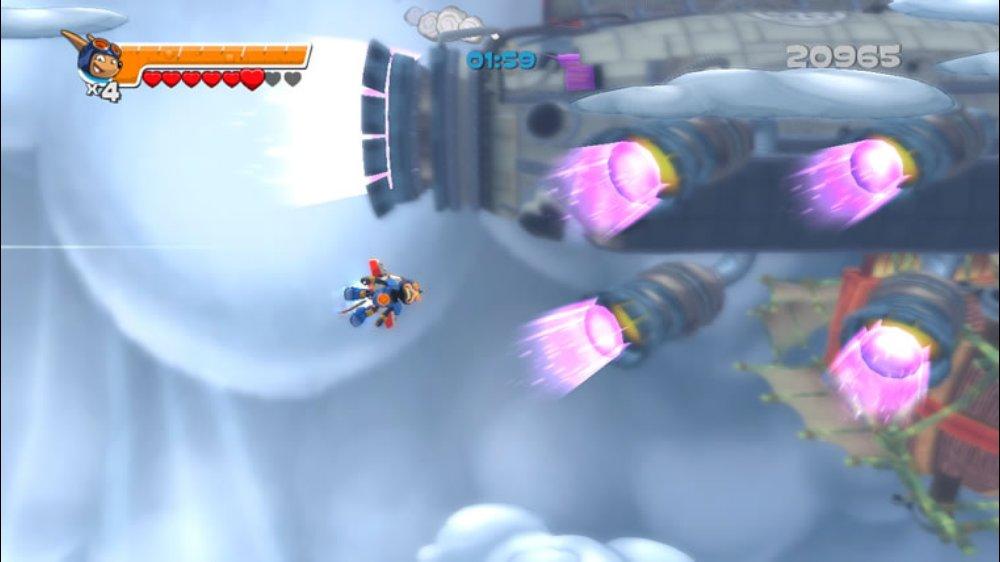Скриншот из игры Rocket Knight - 64