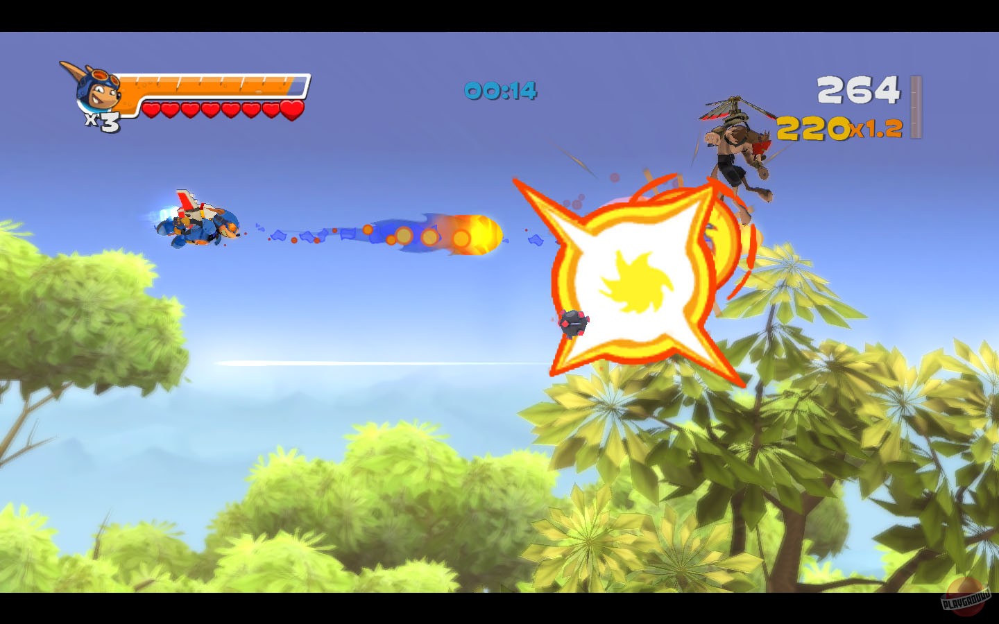 Скриншот из игры Rocket Knight - 6