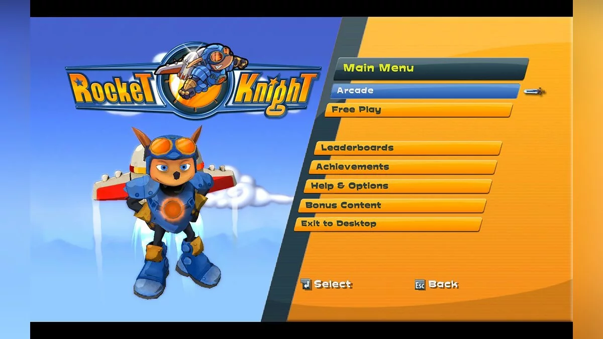 Скриншот из игры Rocket Knight - 22