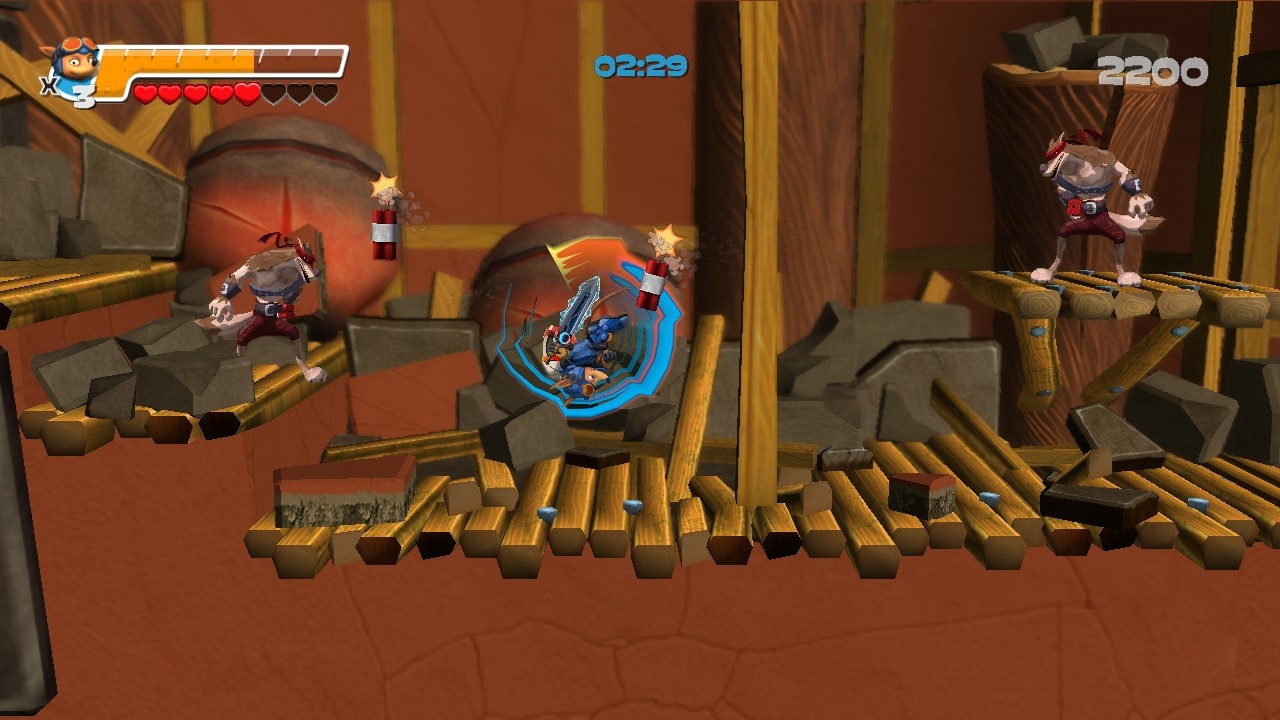 Скриншот из игры Rocket Knight - 101