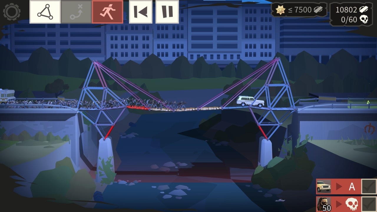 Скриншот из игры Bridge Constructor: The Walking Dead - 22
