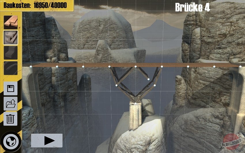Скриншот из игры Bridge Constructor - 12