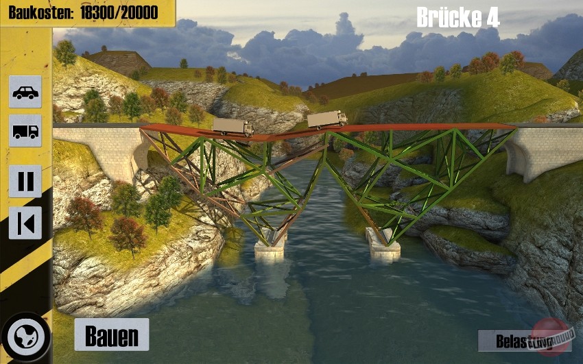 Скриншот из игры Bridge Constructor - 23