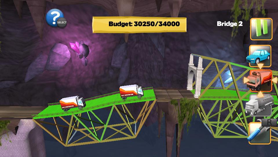 Скриншот из игры Bridge Constructor - 67
