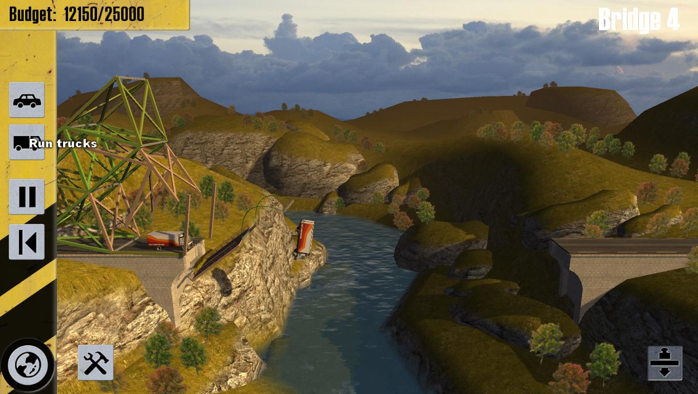 Скриншот из игры Bridge Constructor - 6