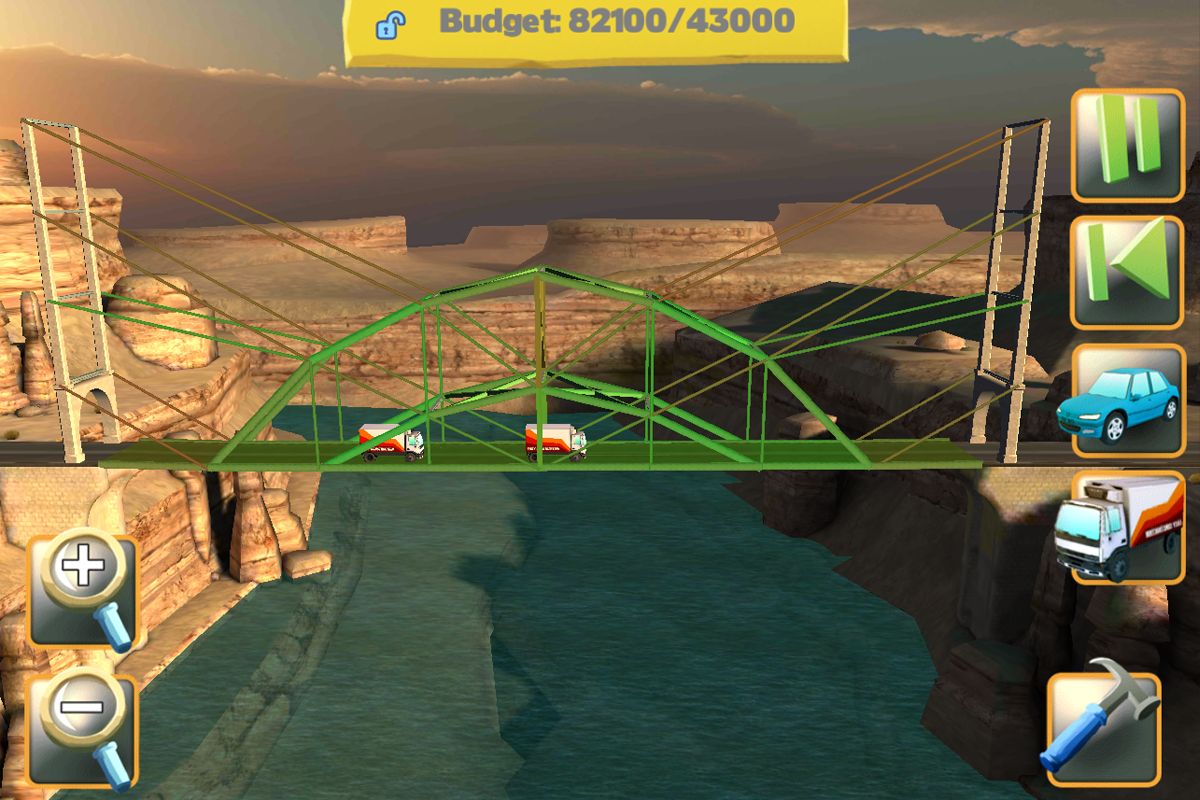 Скриншот из игры Bridge Constructor - 60