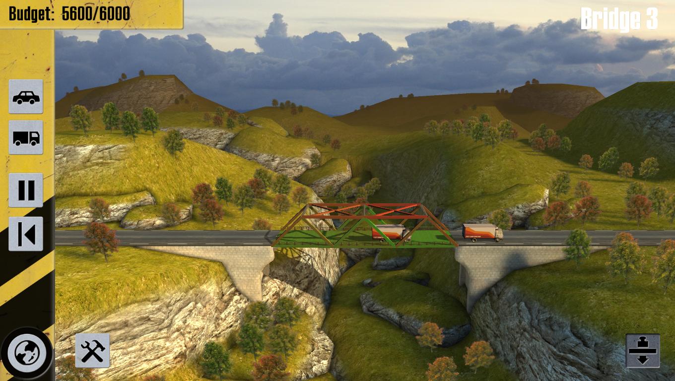 Скриншот из игры Bridge Constructor - 54