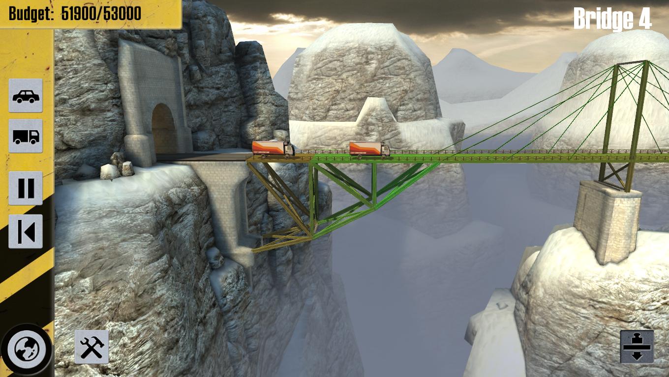 Скриншот из игры Bridge Constructor - 15