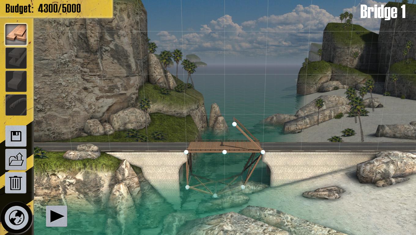 Скриншот из игры Bridge Constructor - 24