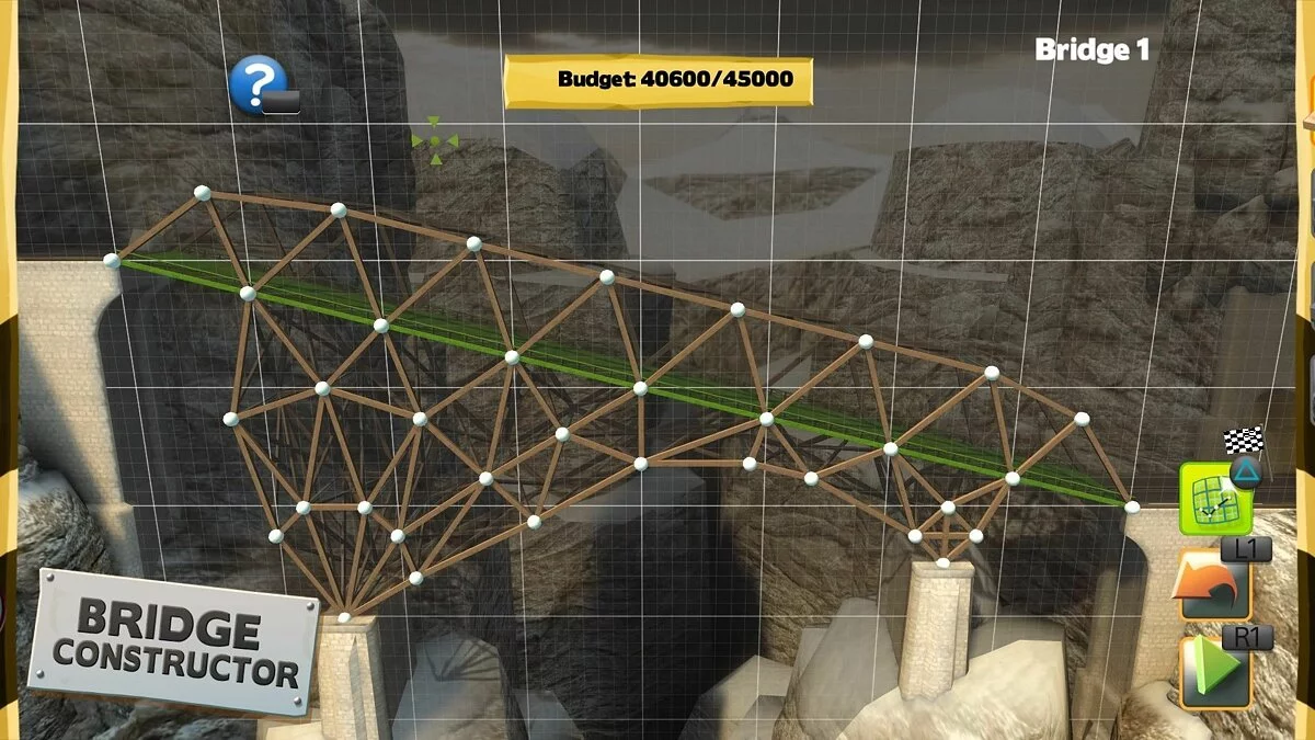 Скриншот из игры Bridge Constructor - 20
