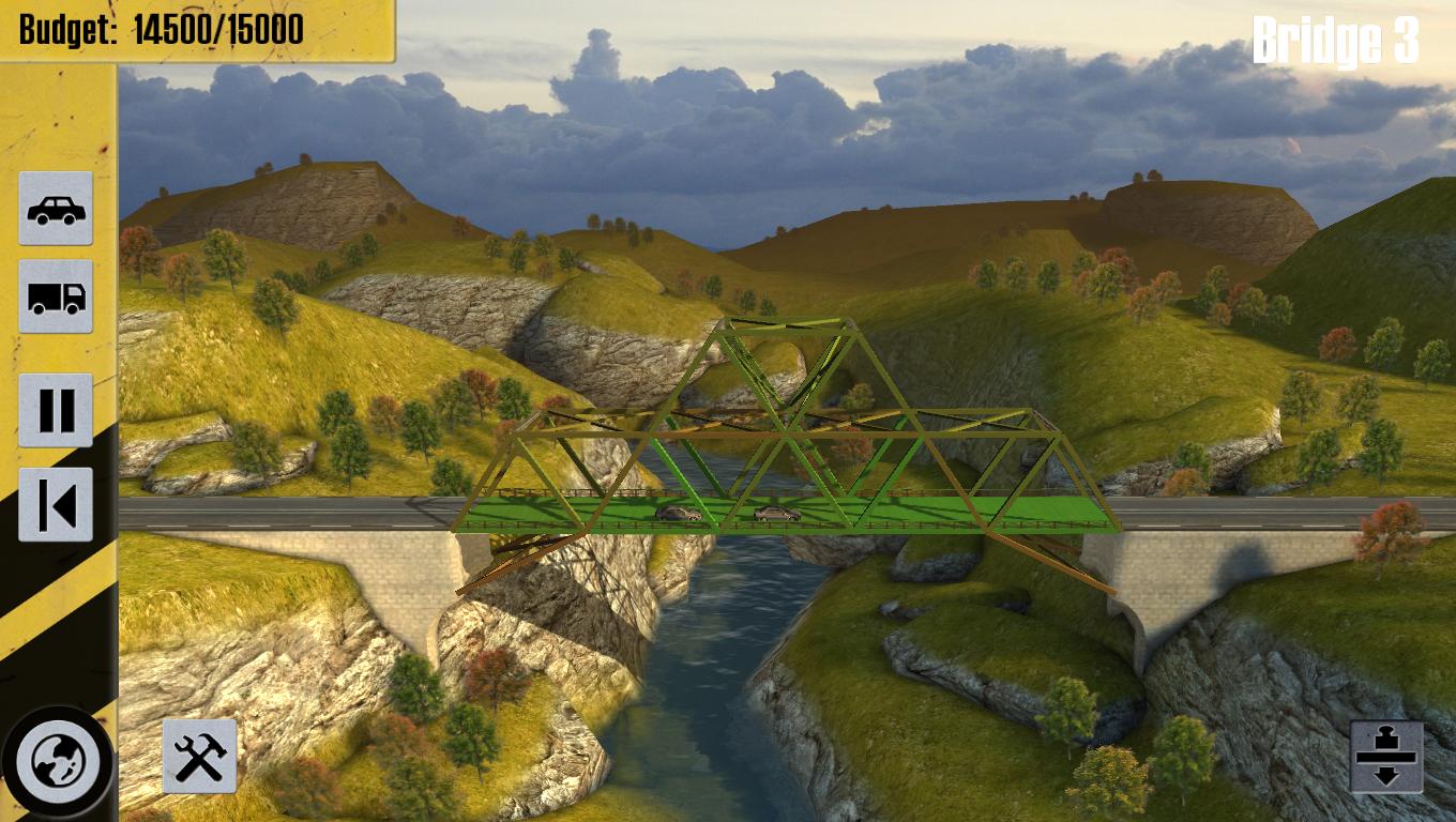 Скриншот из игры Bridge Constructor - 21