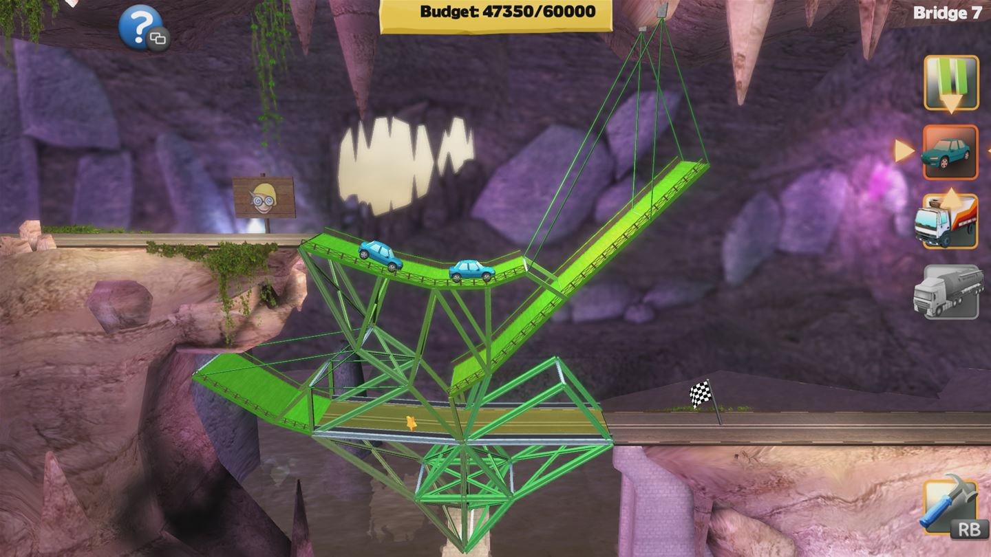 Скриншот из игры Bridge Constructor - 61