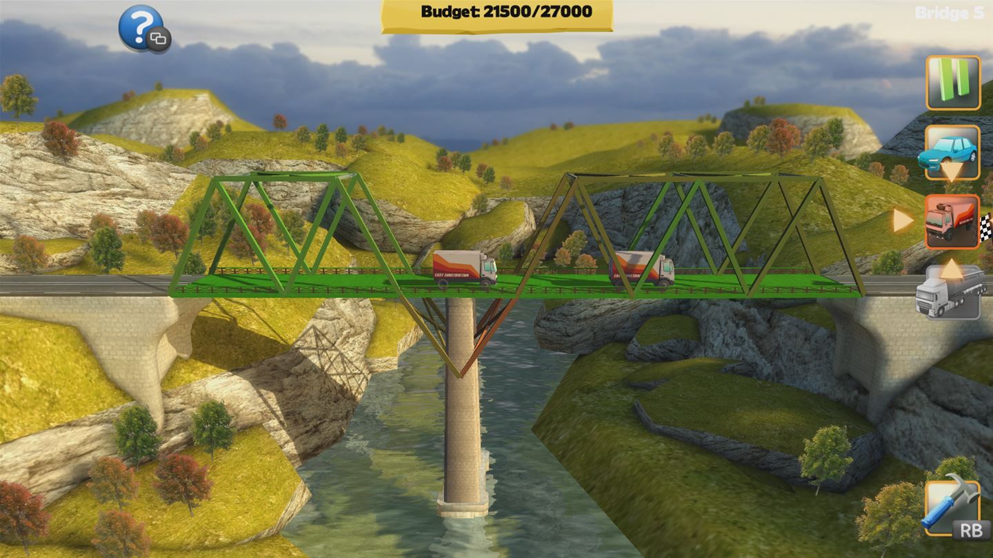 Скриншот из игры Bridge Constructor - 5