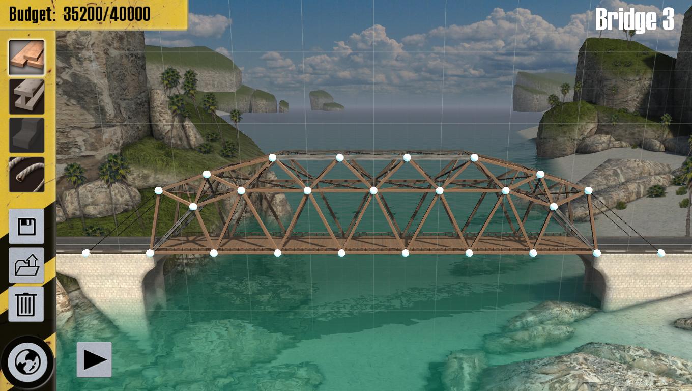 Скриншот из игры Bridge Constructor - 11
