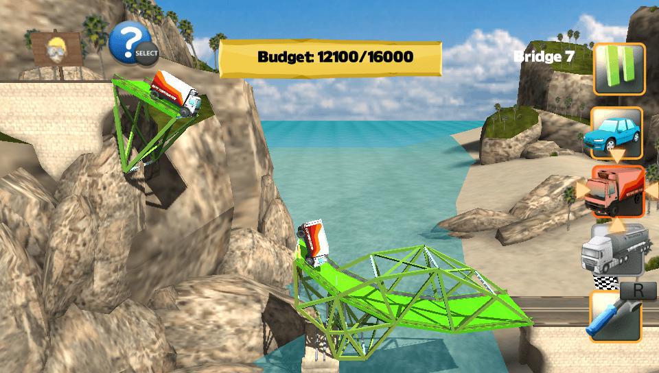 Скриншот из игры Bridge Constructor - 76