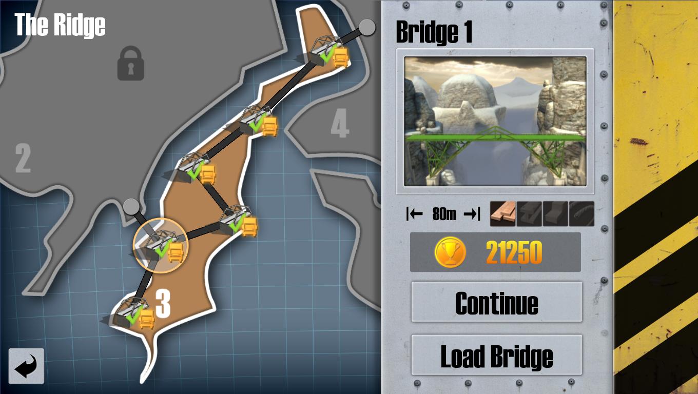 Скриншот из игры Bridge Constructor - 58