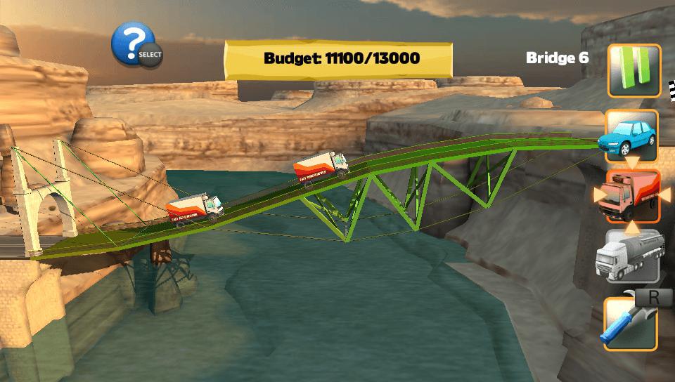Скриншот из игры Bridge Constructor - 59