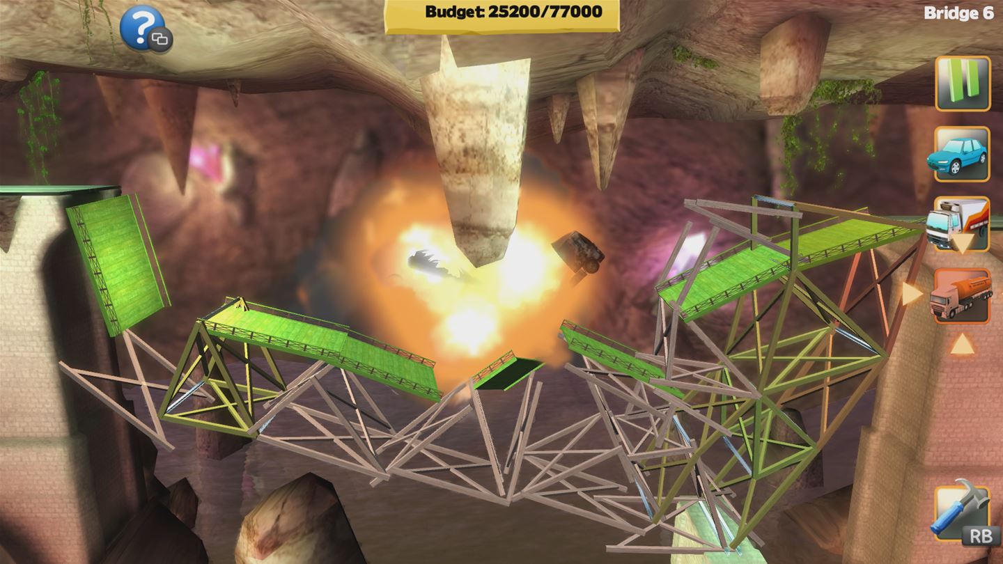 Скриншот из игры Bridge Constructor - 42