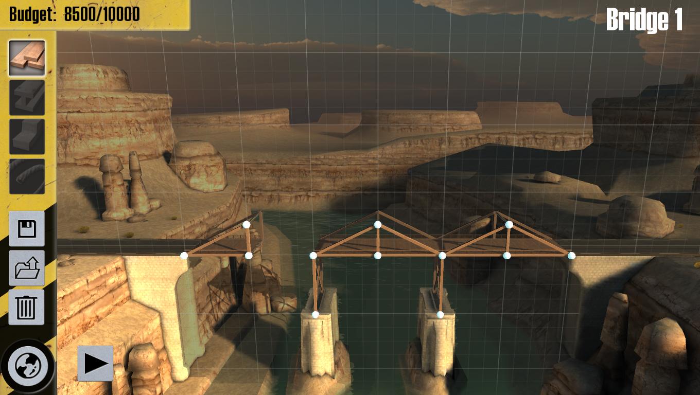 Скриншот из игры Bridge Constructor - 17