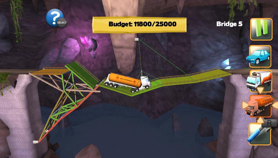 Скриншот из игры Bridge Constructor - 40