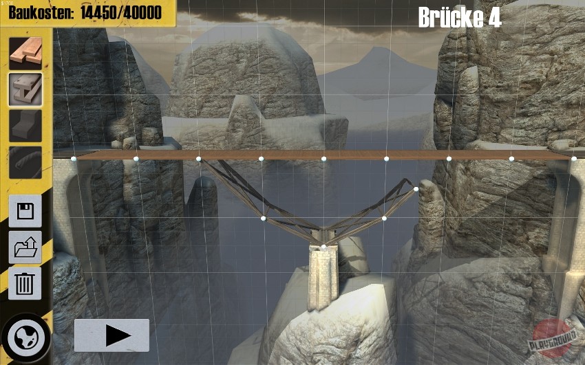 Скриншот из игры Bridge Constructor - 8