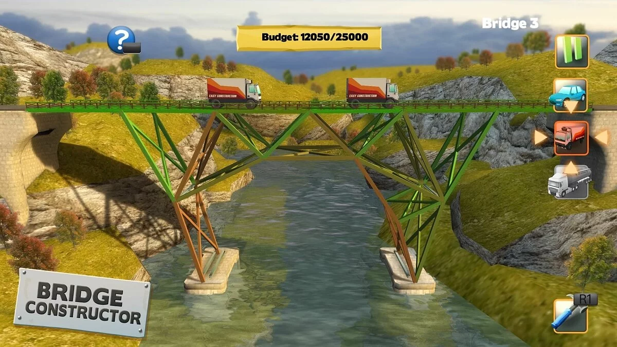 Скриншот из игры Bridge Constructor - 43