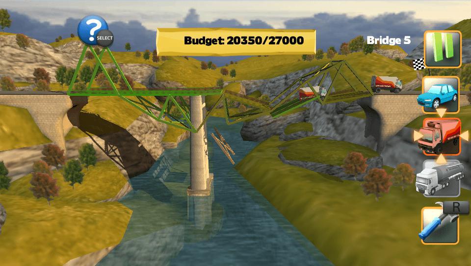 Скриншот из игры Bridge Constructor - 72