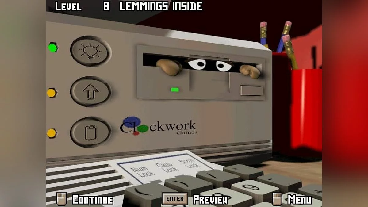 Скриншот из игры Lemmings 3D - 8