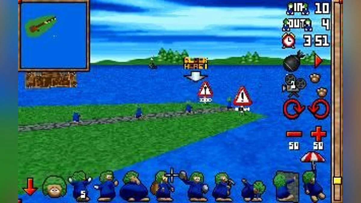 Скриншот из игры Lemmings 3D - 3