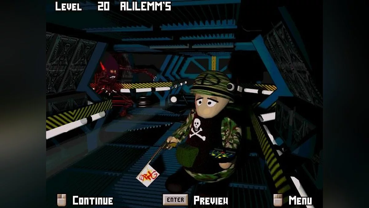 Скриншот из игры Lemmings 3D - 7